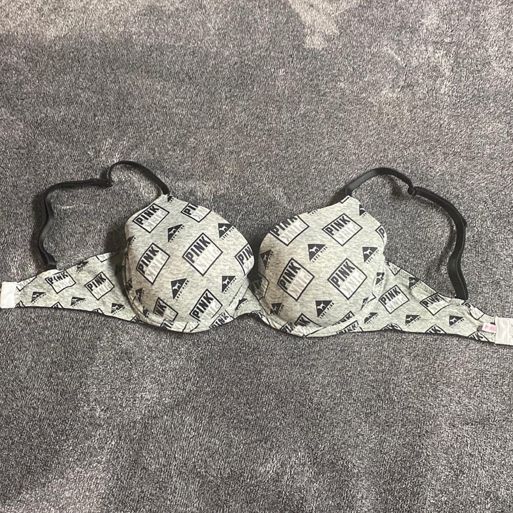 Pink bra